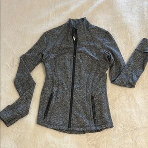 Grey lulu define jacket